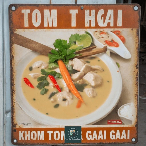 Einfaches Rezept für Tom Kha Gai von Frag die Grosseltern